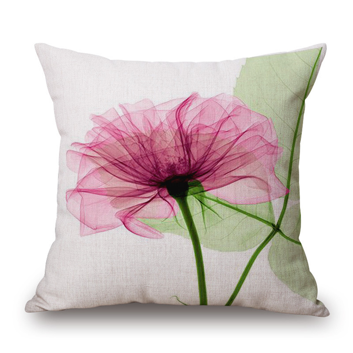 Ink-Painting-Flowers-Cotton-Linen-Pillow-Case-Tulips-Sofa-Cushion-Cover-45x45cm-1161674-8