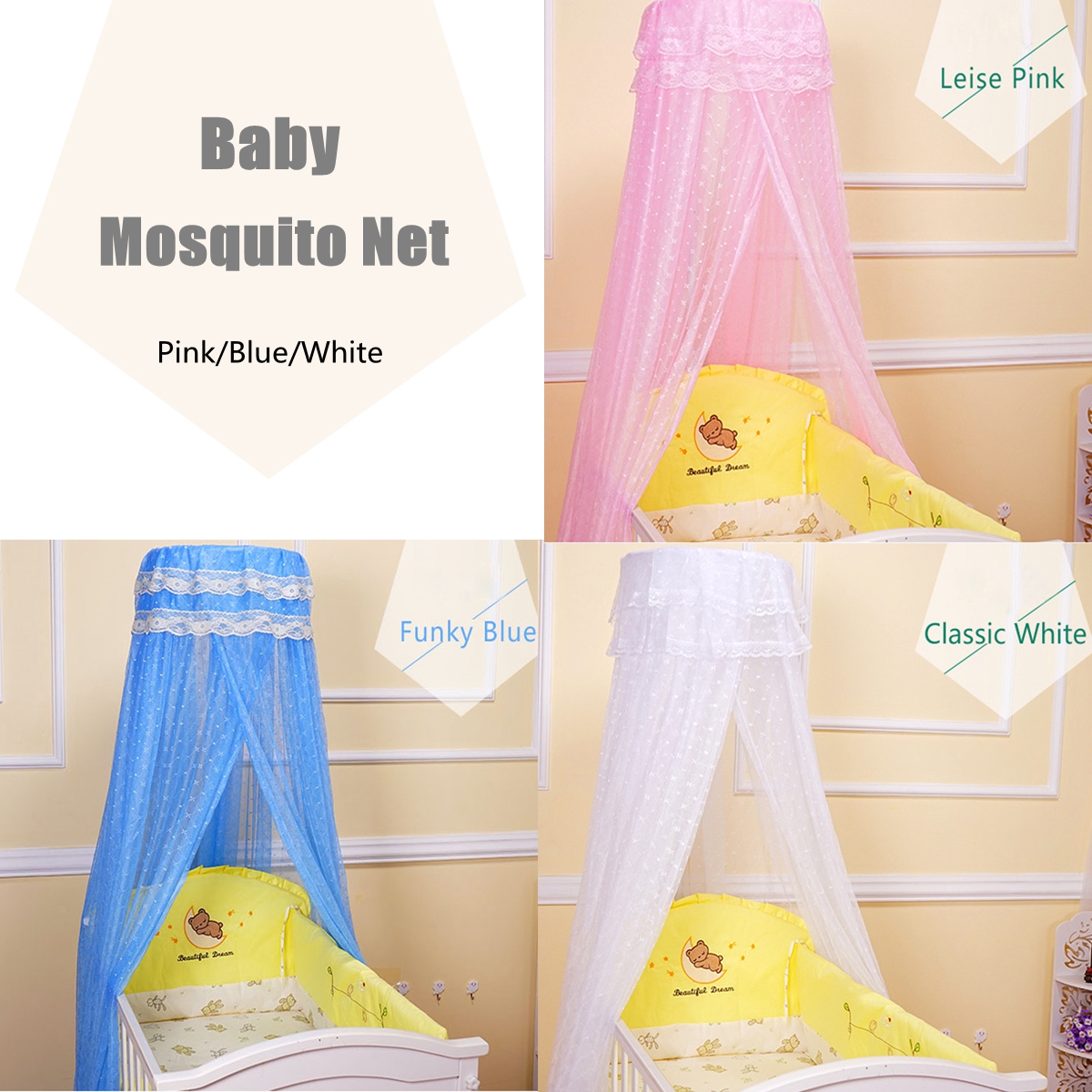Kids-Baby-Bed-Canopy-Bedcover-Mosquito-Net-Curtain-Bedding-Cotton-Dome-Tent-1353509-1