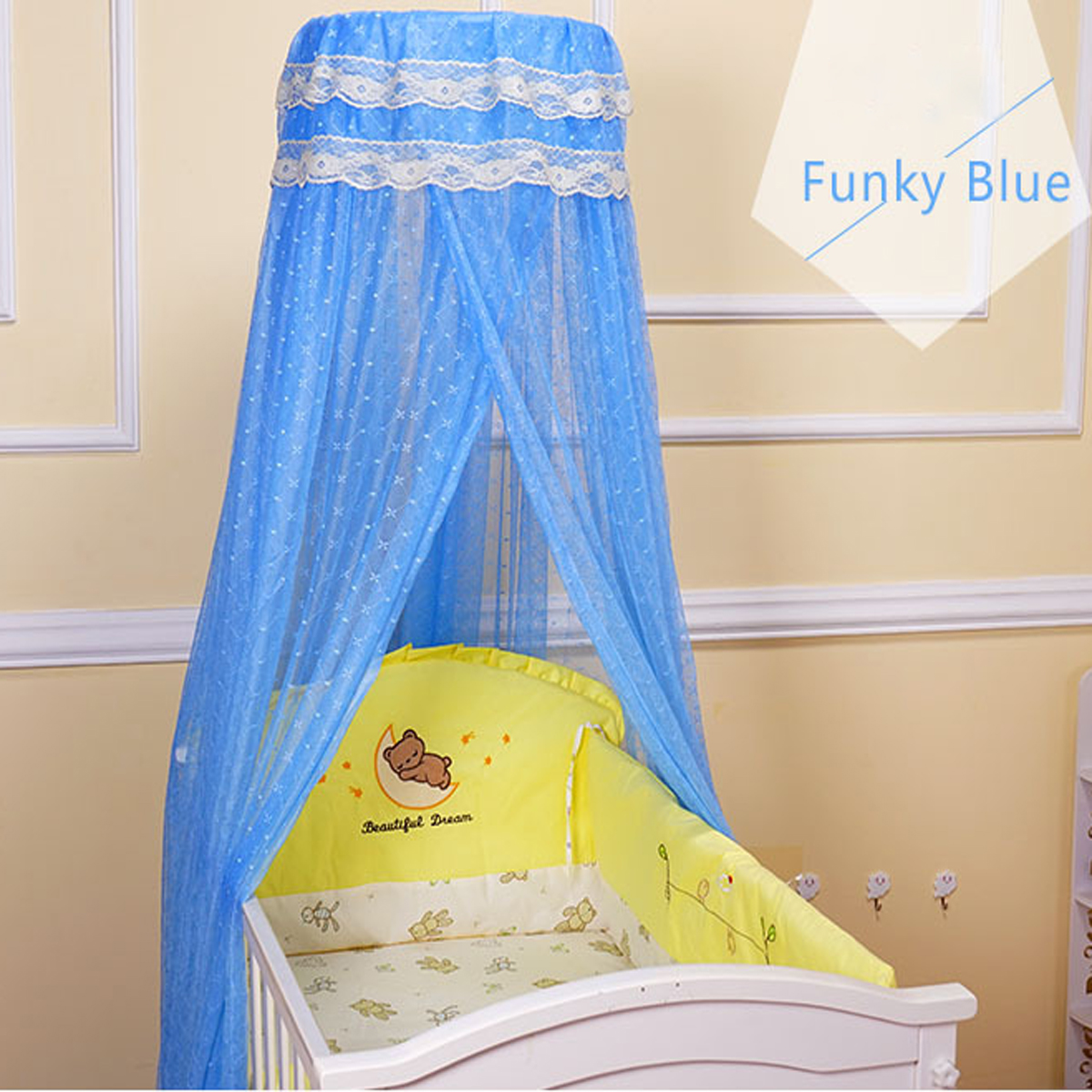 Kids-Baby-Bed-Canopy-Bedcover-Mosquito-Net-Curtain-Bedding-Cotton-Dome-Tent-1353509-2