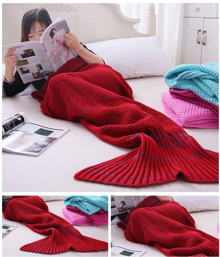 Knitted-Handmade-Mermaid-Tail-Blankets-Yarn-Crochet-Mermaid-Blanket-Kids-Throw-Wrap-Super-Soft-Sl-1268164-5