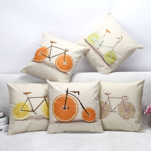 Lemon-Orange-Grapefruit-Bicycle-Throw-Pillow-Case-Cotton-Linen-Sofa-Cushion-Cover-998991-1