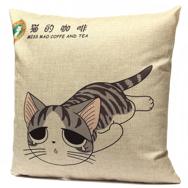 Linen-Cartoon-Cat-Throw-Pillow-Case-Car-Cushion-Cover-Decorative-964749-4