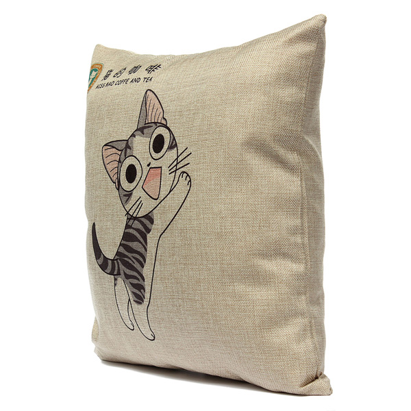 Linen-Cartoon-Cat-Throw-Pillow-Case-Car-Cushion-Cover-Decorative-964749-5