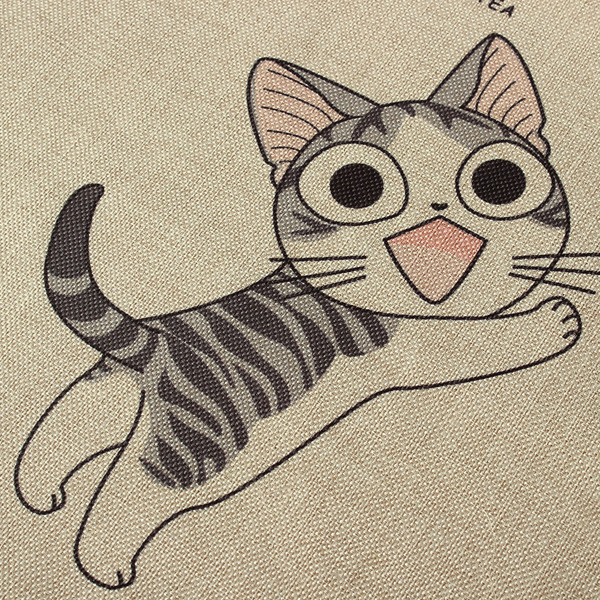 Linen-Cartoon-Cat-Throw-Pillow-Case-Car-Cushion-Cover-Decorative-964749-8