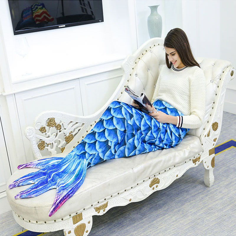 Mermaid-Blanket-Flannel-Fleece-Rainbow-Mermaid-Tail-Blanket-Adult-Sofa-Mermaid-Quilt-Wrap-Blankets-1337450-1