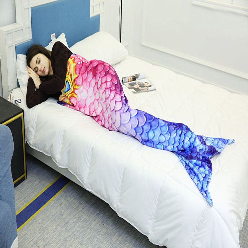Mermaid-Blanket-Flannel-Fleece-Rainbow-Mermaid-Tail-Blanket-Adult-Sofa-Mermaid-Quilt-Wrap-Blankets-1337450-7