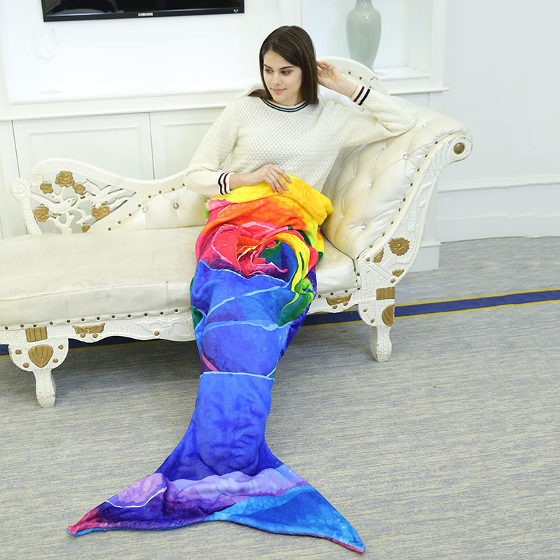 Mermaid-Blanket-Flannel-Fleece-Rainbow-Mermaid-Tail-Blanket-Adult-Sofa-Mermaid-Quilt-Wrap-Blankets-1337450-9