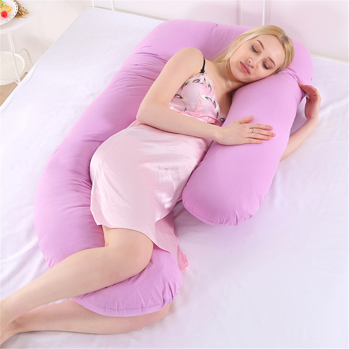 Multi-functional-Mother-Pillow-Side-Sleeper-Pure-Cotton-Removable-Washable-U-shaped-Napping-Pillowca-1809583-11