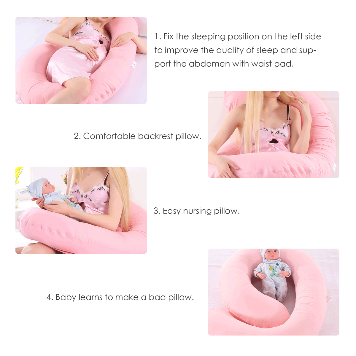 Multifunctional-Mother-Pillow-Side-Lying-Pillow-Cotton-Comfortable-U-Shaped-Pillow-Body-Removeable-P-1809584-2