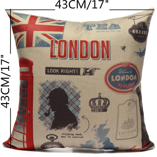 Retro-British-Style-Pillow-Case-Cotton-Linen-Home-Decoration-966788-8