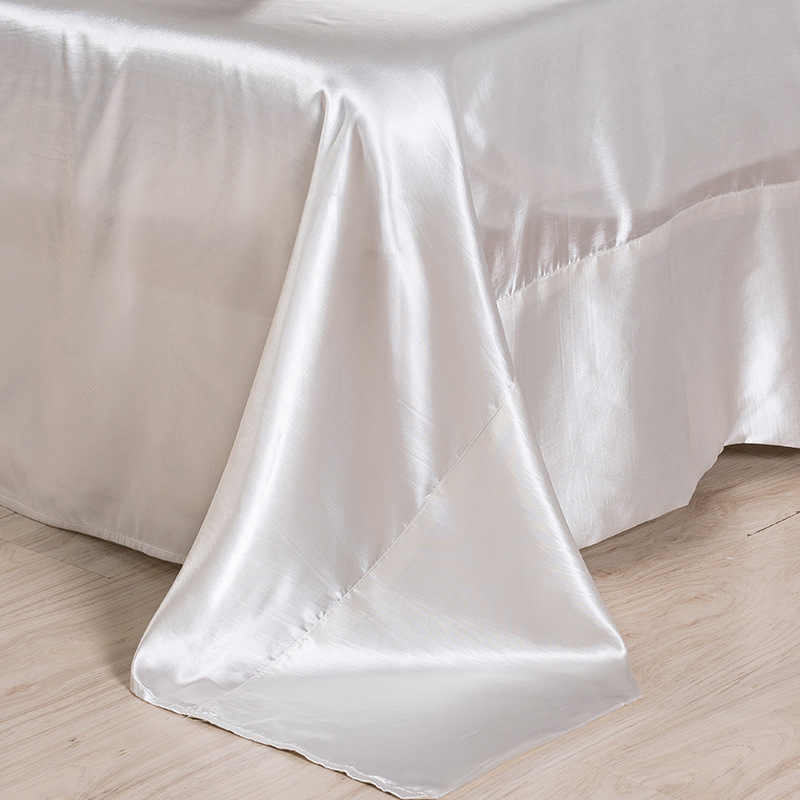 Silk-Like-Soft-Fitted-Sheets-Sets-Satin-Solid-Color-Bedding-4pcsSet-Bedspread-Bed-Linens-Set-1689948-5