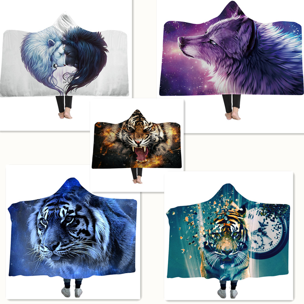 Soft-Hooded-Blanket-Throw-Winter-Home-Sofa-Warm-Plush-Cloak-3D-Printing-Blankets-Home-Bedding-1632661-4
