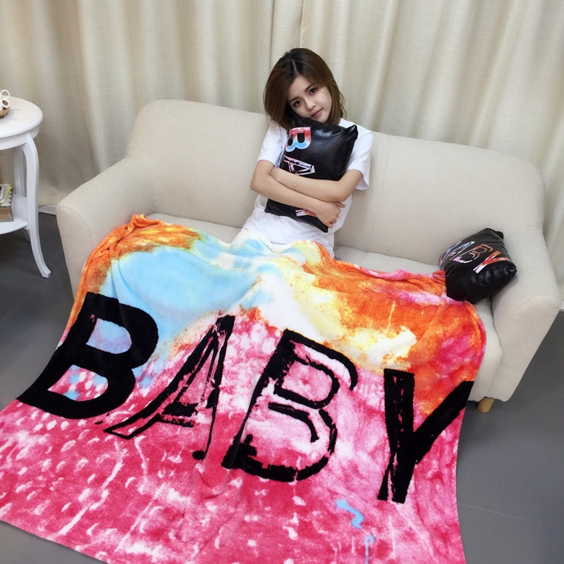 Super-Soft-Flannel-Air-conditioning-Blanket-Baby-Gift-Blankets-Creative-Trends-With-Package-Bag-1121543-1