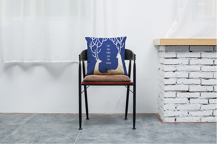 Super-Soft-Plush-Modern-minimalist-Style-Deer-Nordic-Cotton-Pillowcase-For-Home-Sofa-Decration-1260302-3