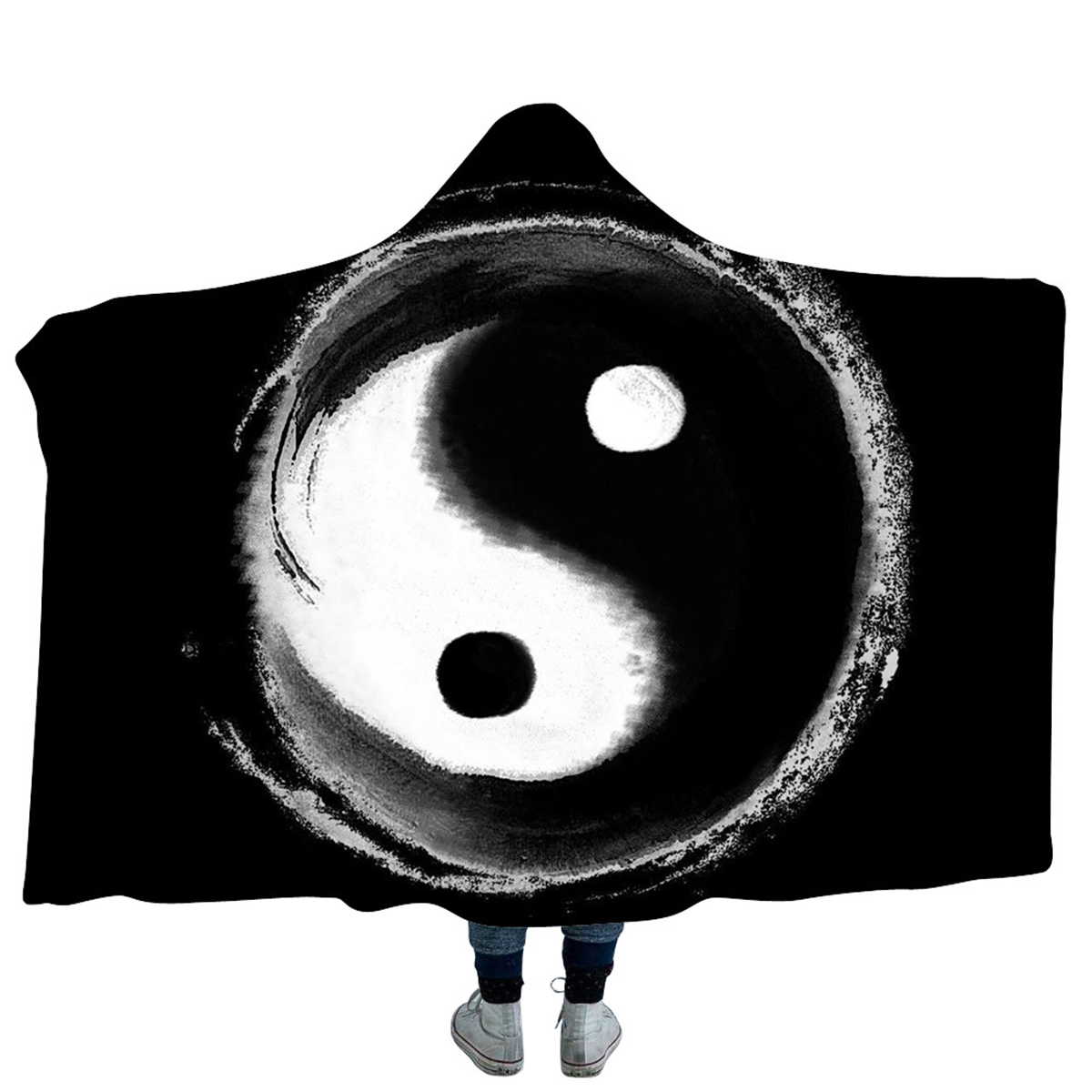 Yin-and-Yang-Bejirog-Hooded-Blankets-Cloak-Warm-Wearable-Plush-Thick-Nap-Soft-Mat-1389476-6