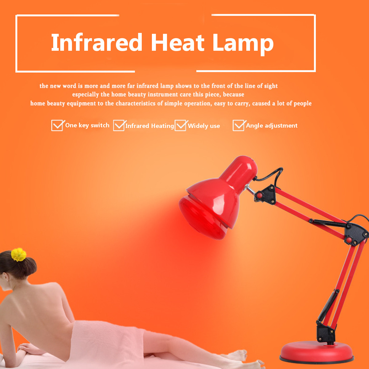 100W-Floor-Stand-Infrared-Therapy-Heat-Lamp-Health-Pain-Relief-Physiotherapy-1776812-5