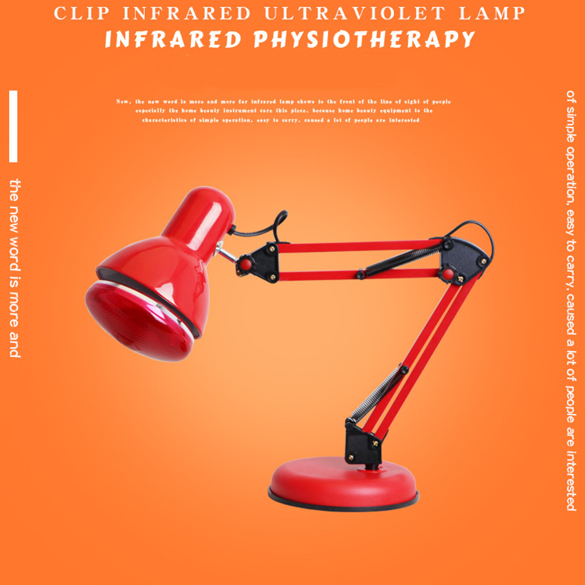 100W-Floor-Stand-Infrared-Therapy-Heat-Lamp-Health-Pain-Relief-Physiotherapy-1776812-7