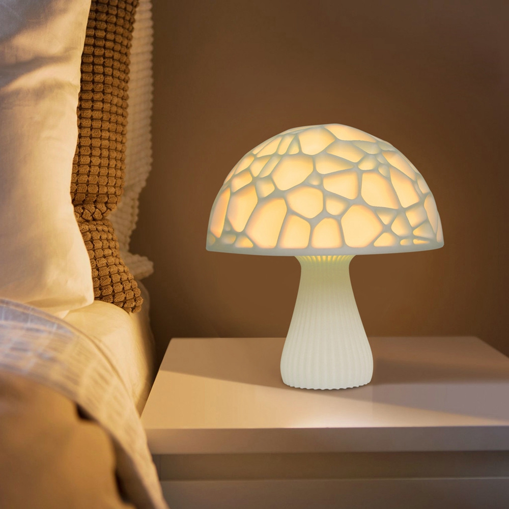 18cm-3D-Mushroom-Night-Light-Touch-Control-2-Colors-USB-Rechargeable-Table-Lamp-for-Home-Decoration-1498657-1