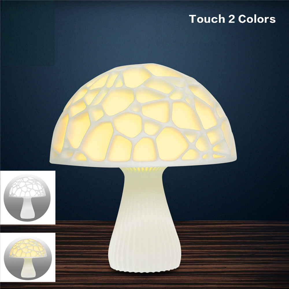 18cm-3D-Mushroom-Night-Light-Touch-Control-2-Colors-USB-Rechargeable-Table-Lamp-for-Home-Decoration-1498657-5
