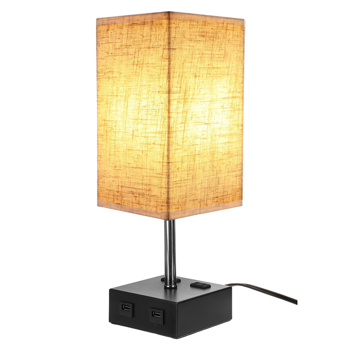 220V-Fabric-Fashion-Simple-Table-Lamp-Dual-Port-USB--US-Plug-Without-Bulb-1809421-7