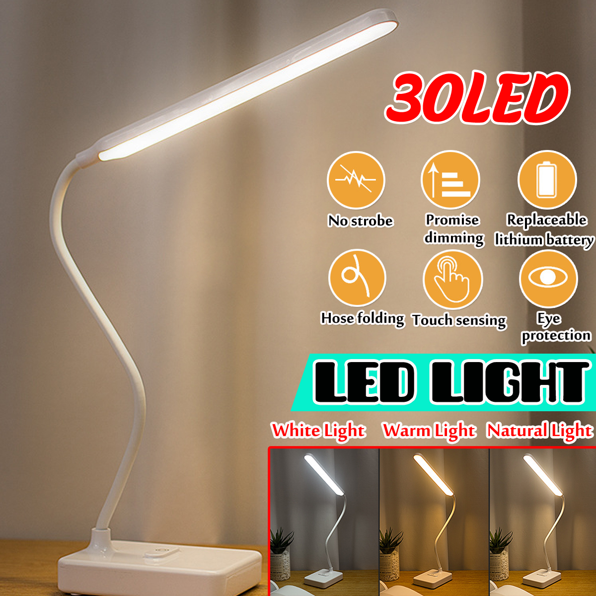 3-Modes-Adjustable-Bedside-Table-Lamp-Dimmable-Touch-Control-LED-Night-Light-1675284-1