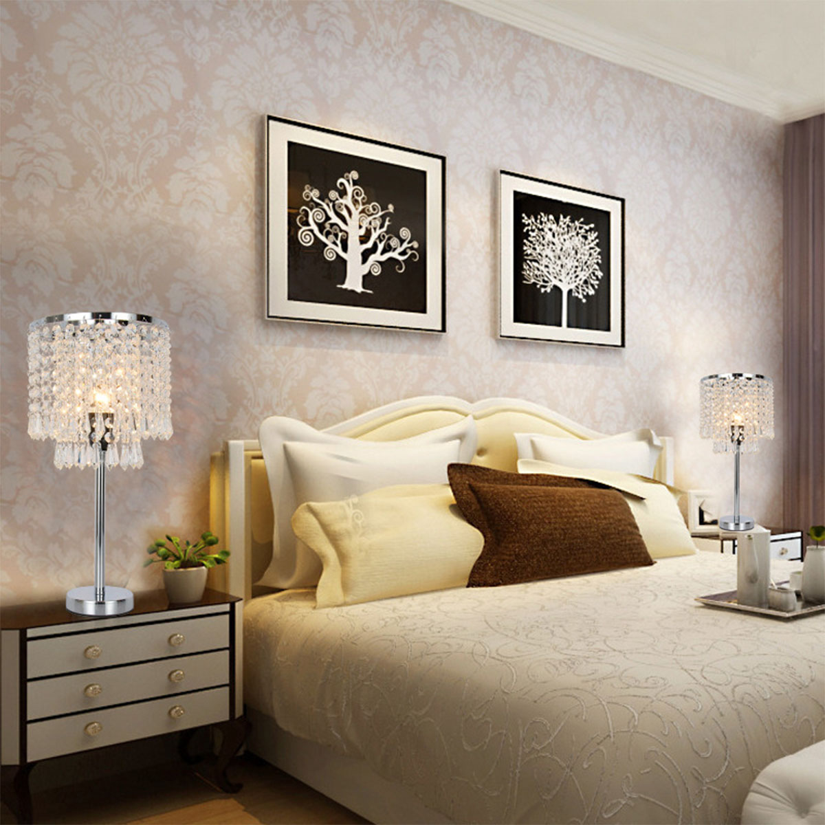43cm-Height-Modern-Crystal-Bedside-Light-Room-Table-Desk-Lamp--Bedroom-Hotel-Restaurant-Indoor-Light-1817680-3
