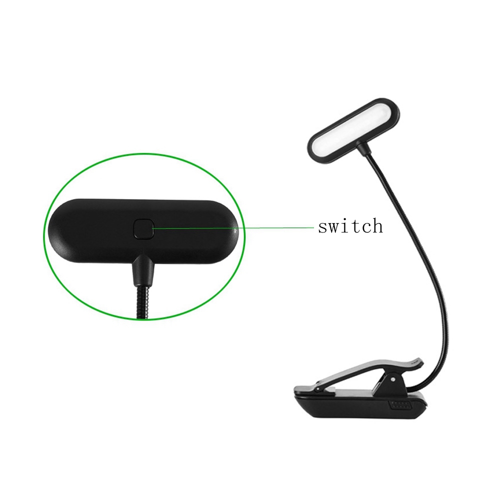 9-LED-USB-Rechargeable-Eye-Care-Warm-Book-Light-Clip-On-Dimmable-Table-Lamp-For-Music-Stand-Night-Re-1626750-6