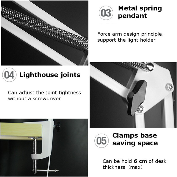 Foldable-Adjustable-Pure-White-Swing-Arm-LED-Desk-Lamp-Touch-Dimmable-Eye-Care-Table-Lamp-1257270-4