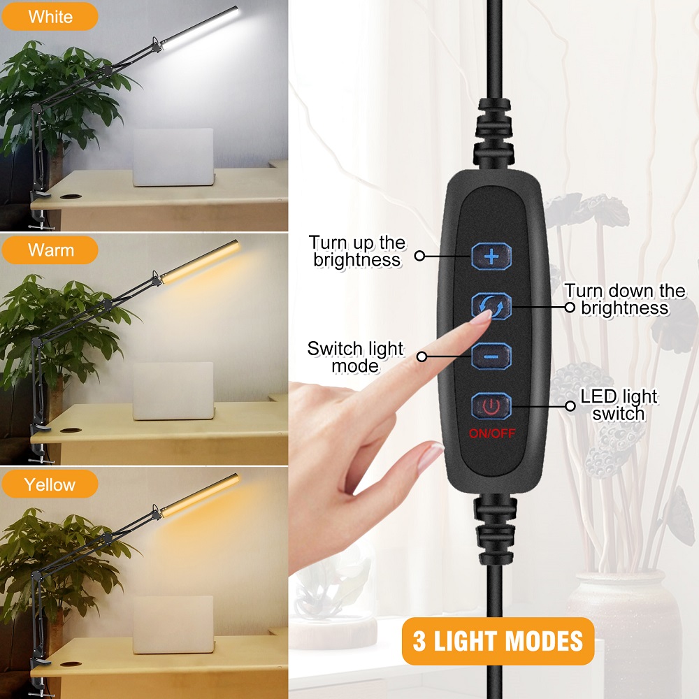 NEWACALOX-10W-LED-Desk-Lamp-Reading-Table-Lamps-3-Color-Modes-10-Brightness-Level-Eye-Caring-Lights--1930291-9