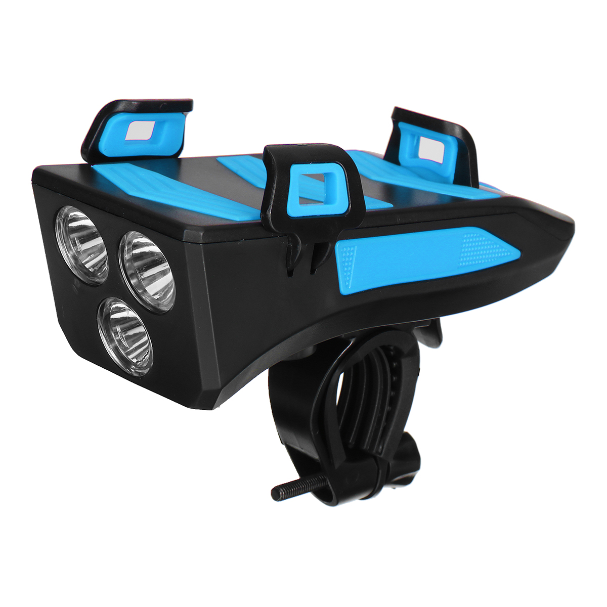 4-in-1-Bike-Bicycle-Light-Waterproof-with-Bike-Horn-Phone-Holder-Power-Bank-1727338-13