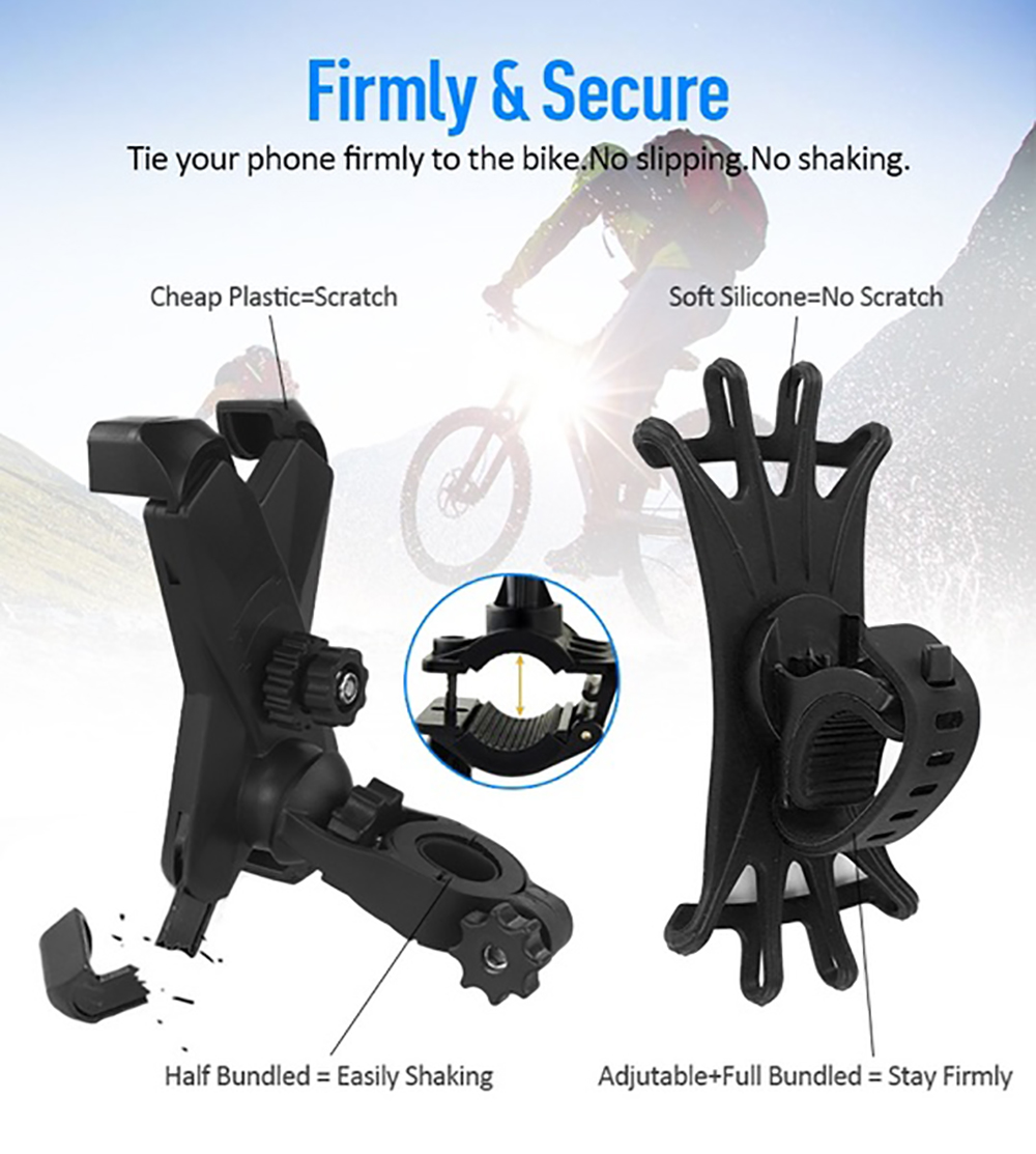 Bakeey-Universal-360deg-Rotation-Elastic-Wear-resistant-Silicone-Bicycle-Handlebar-Mobile-Phone-Hold-1702155-3