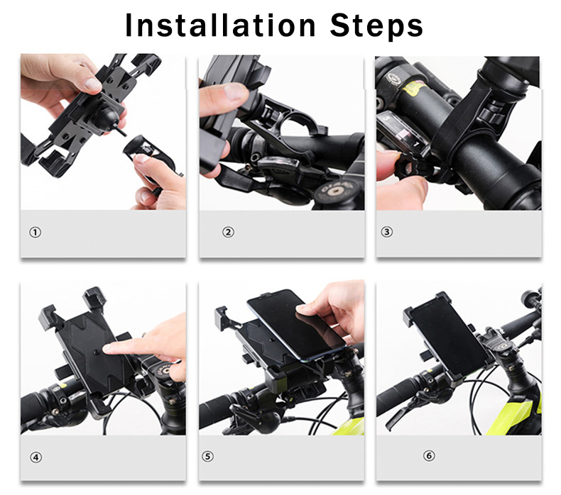 Wheel-Up-CT01-360deg-Rotation-Mechanical-Lock-Motorcycle-Bicycle-Handlebar-Mobile-Phone-Holder-Stand-1697149-11