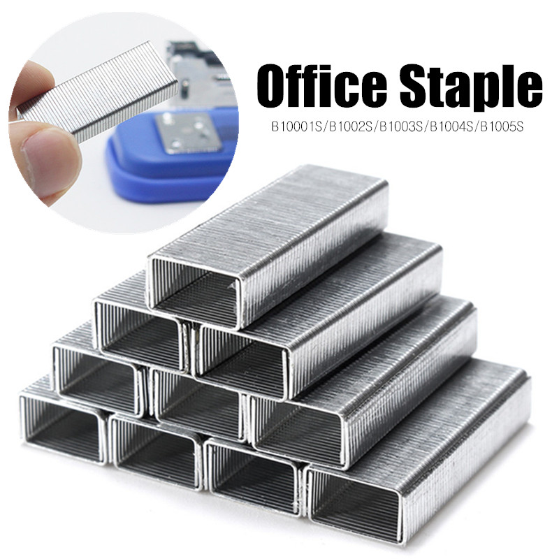 1000pcs-UMI-B10001S-B10002SB10003SB10004SB10005S-Multi-size-Metal-Silver-Office-Stapler-Nails-Staple-1144276-1