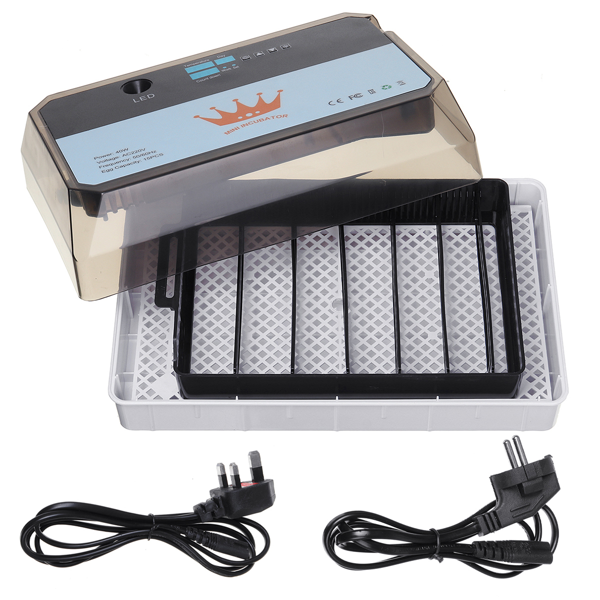 40W-LED-Light-15PCS-Eggs-Chicken-Automatic-Incubator-Hatche-Turning-Temperature-Control-1785575-10