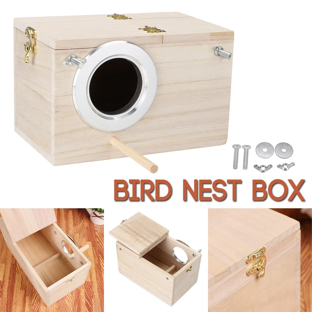 Budgie-Wooden-Box-Breeding-Boxes-Aviary-Bird-House-Nesting-w-Stick-Window-Security-Pet-Supplies-Home-1582150-1