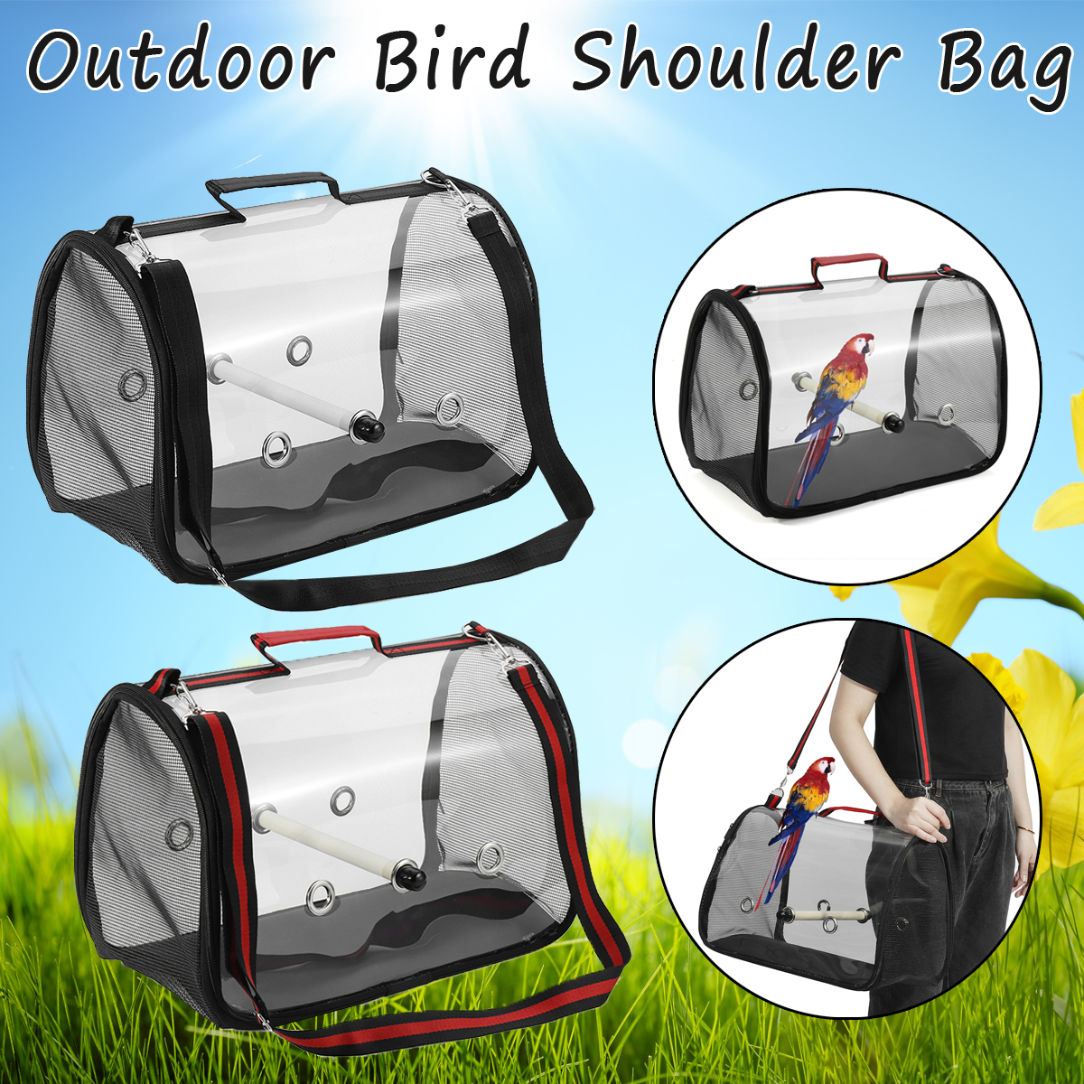 Outdoor-Bird-Shoulder-Bags-Portable-Parrot-Carry-Cage-Pet-Breathable-Space-Pet-Carrier-Bag-1631543-1
