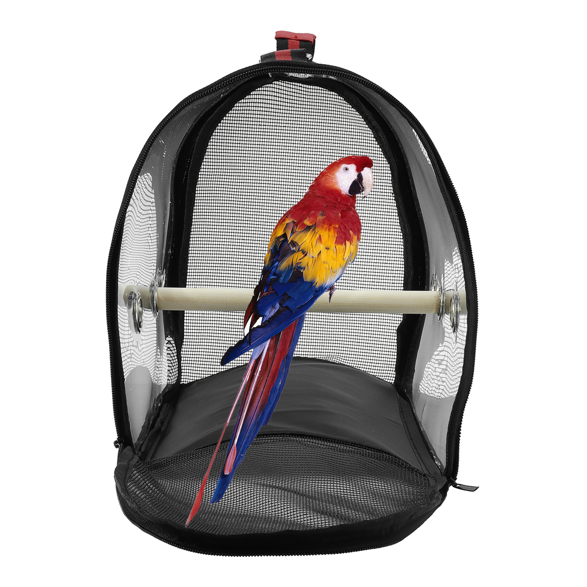 Outdoor-Bird-Shoulder-Bags-Portable-Parrot-Carry-Cage-Pet-Breathable-Space-Pet-Carrier-Bag-1631543-6
