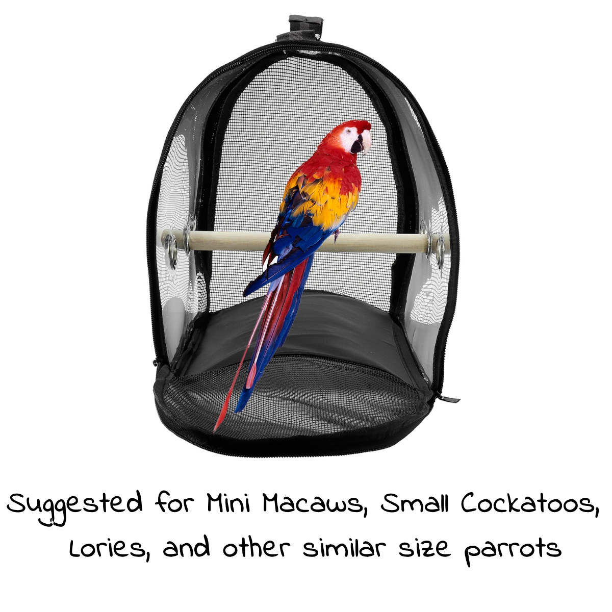 Outdoor-Bird-Shoulder-Bags-Portable-Parrot-Carry-Cage-Pet-Breathable-Space-Pet-Carrier-Bag-1631543-10