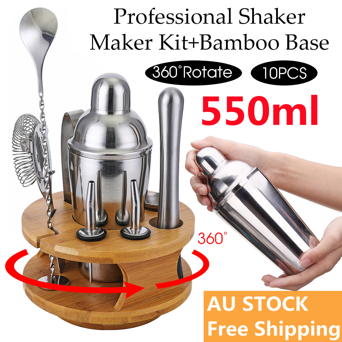 9Pcs-Cocktail-Stainless-Steel-Shaker-Set-Cocktail-Edelstahl-Bar-Set-Mixer-Silber-1545457-1