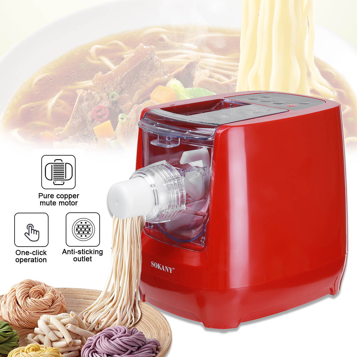 Household-Multifunctional-Automatic-Pasta-Maker-Vegetable-Noodle-Press-Machine-Dumpling-Spaghetti-Cu-1916026-3