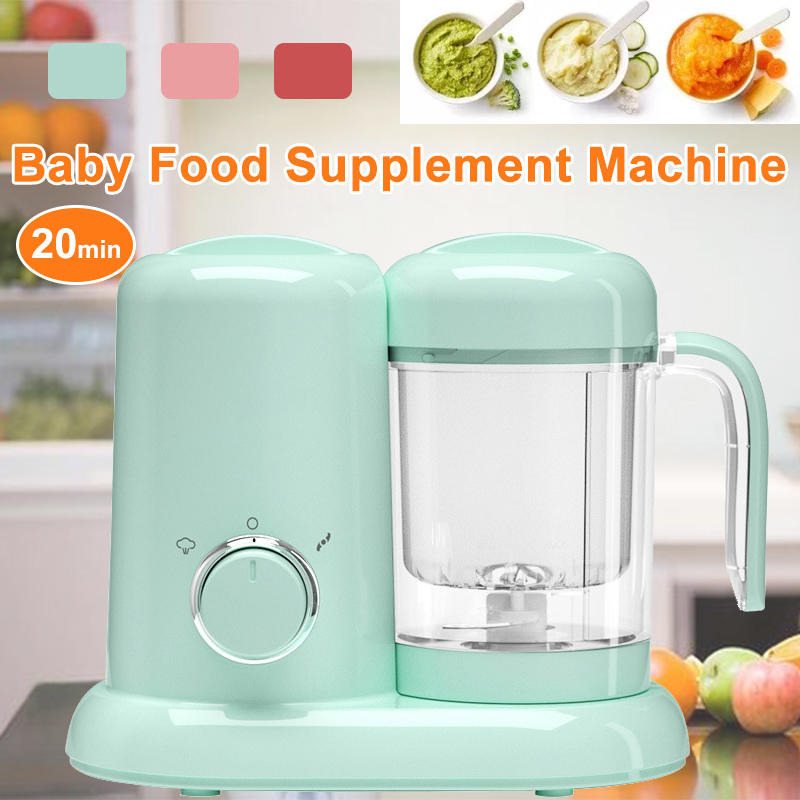 Pink-Green-Red-Baby-Food-Supplement-Cooking-Mixing-Machine-Baby-Food-Processer-1707350-1