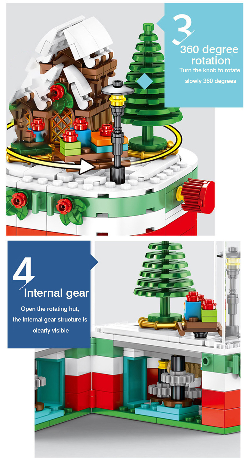 249-Pcs-Sembo-601090-Blocks-Christmas-Rotating-House-Bricks-Santa-Claus-Dust-Cover-Building-Blocks-E-1903932-4