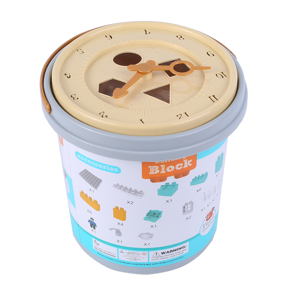 Goldkids-HJ-35001A-31PCS-Kitchen-Series-Clock-Bucket-DIY-Assembly-Blocks-Toys-for-Children-Gift-1664682-3