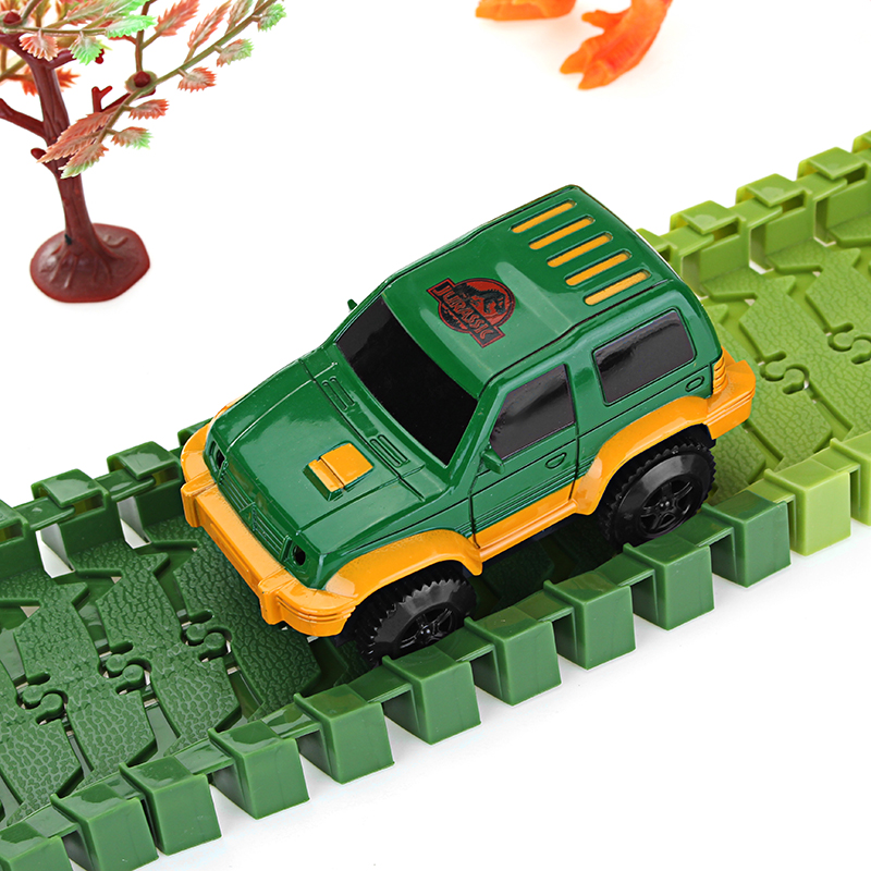 Over-100PCS-DIY-Assembling-Building-Dinosaur-Track-Electric-Car-Orbit-Series-Kids-Christmas-Gift-Toy-1235810-5