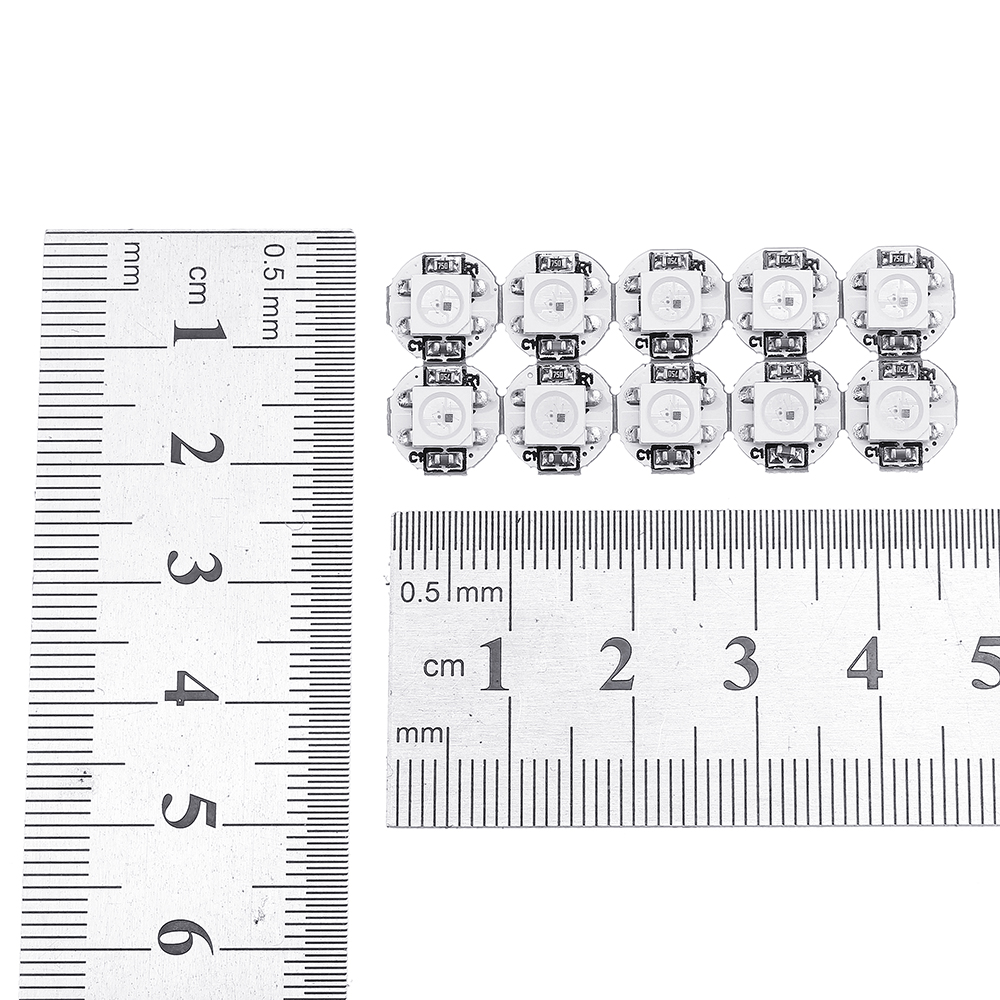 10Pcs-Geekcreitreg-DC-5V-3MM-x-10MM-WS2812B-SMD-LED-Board-Built-in-IC-WS2812-958213-1