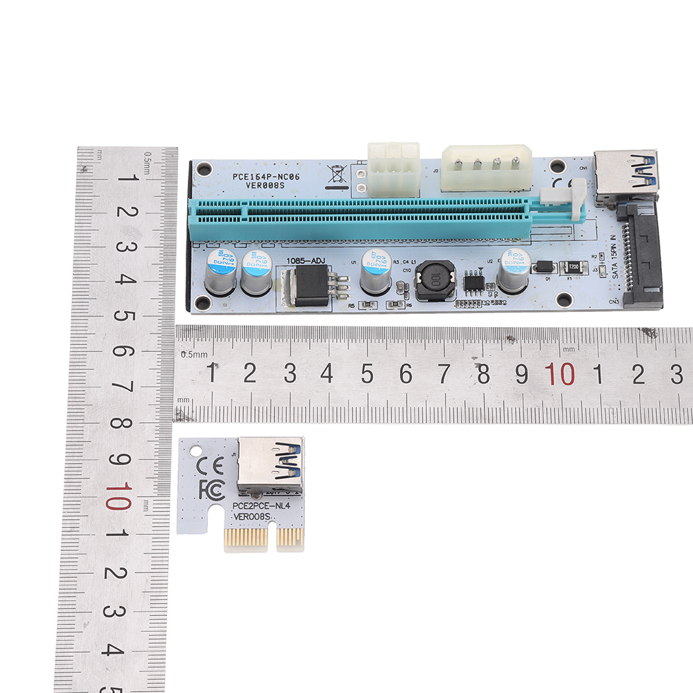 USB30-PCI-E-1x-To-16-x-SATA-4P6P-Extender-Riser-Card-Adapter-Power-Cable-Miner-1437646-1