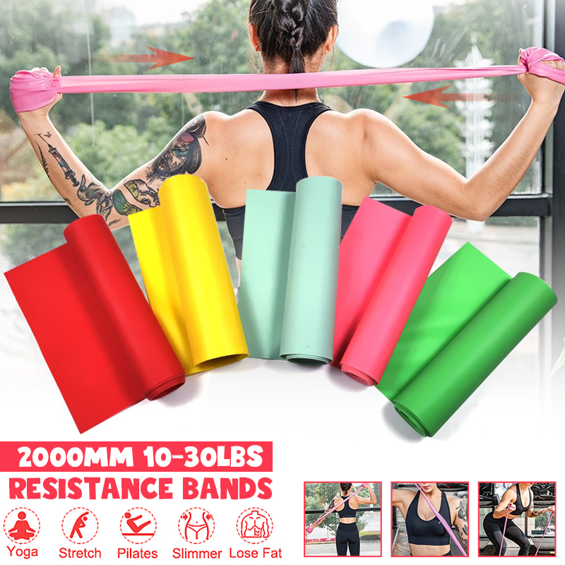 2000mm-Yoga-Elastic-Strap-Resistance-Bands-Wrist-Rope-Leg-Workout-Belt-Gym-Fitness-Equipment-1733424-2