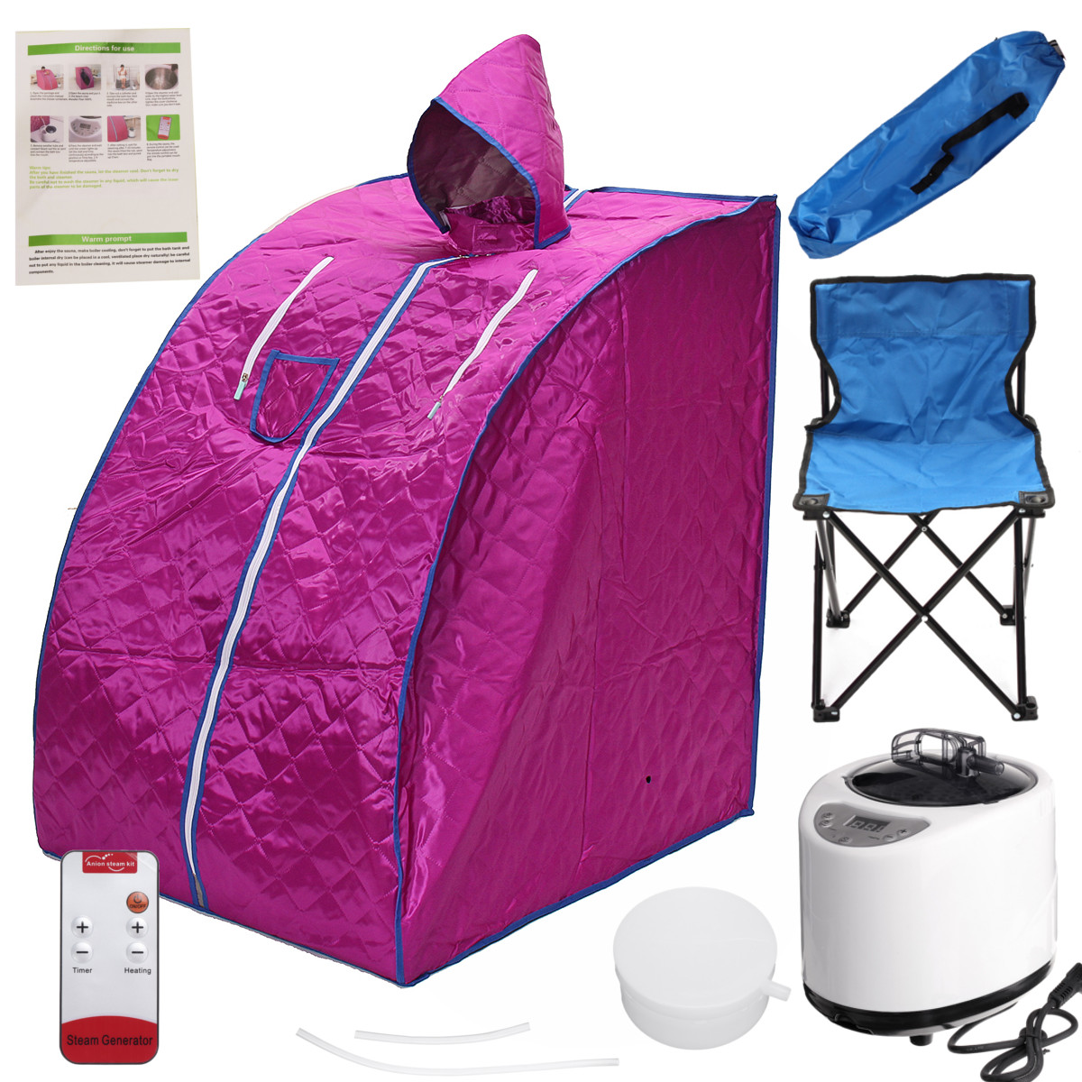 26L-Portable-Steam-Sauna-Room-Home-SPA-Bath-Tent-Full-Body-Slimming-Detox-1815980-12