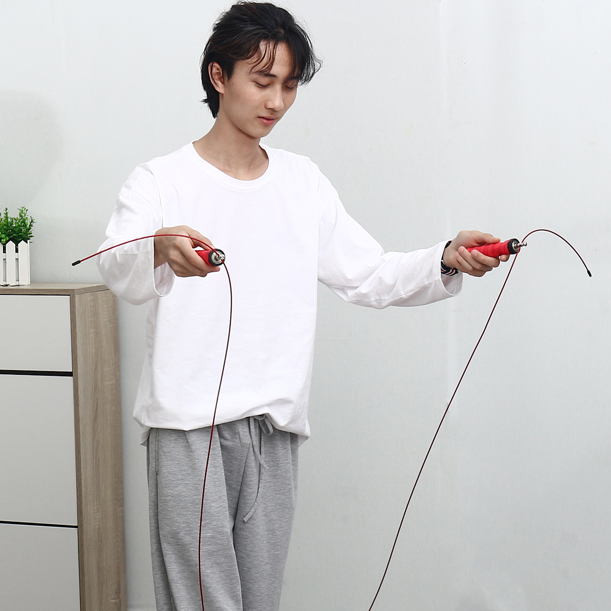 300cm-Length-Rope-Jumping-High-Speed-Aerobic-Steel-Wire-Jump-Rope-Fitness-Equipment-Skipping-1679175-5