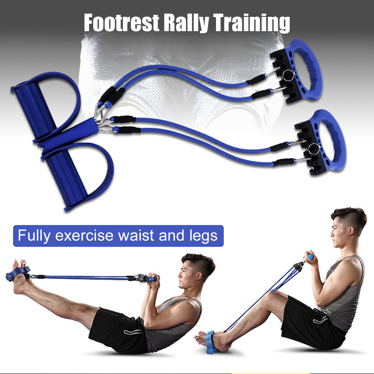 5PCS-Exercise-Tools-Abdominal-Wheel-Footrest-Stretcher-Chest-Push-ups-Stand-Body-Fitness-Trainer-1666422-4